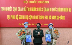 Chủ tịch nước cử 12 sĩ quan tham gia gìn giữ hòa bình Liên Hợp Quốc