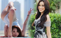 Bạn chung phòng của Đỗ Hà tại Miss World khoe thế yoga "độc"
