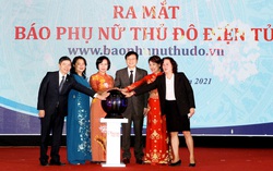Báo Phụ nữ Thủ đô đón nhận Bằng khen của Thủ tướng và ra mắt báo điện tử