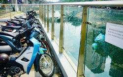 Hà Nội chấn chỉnh trông giữ xe ở nhà ga đường sắt Cát Linh-Hà Đông