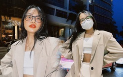 Phương Mỹ Chi khoe eo phẳng lì với croptop sành điệu
