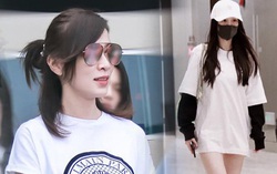 Xa Thi Mạn lọt danh sách những người diện thời trang bắt mắt ở sân bay 