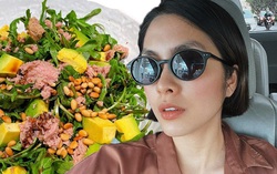 Tăng Thanh Hà bầu bí không phát tướng là nhờ chăm ăn 2 loại rau xanh