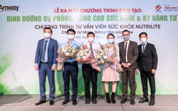 Amway và Viện Dinh dưỡng Quốc gia ra mắt chương trình đào tạo dinh dưỡng