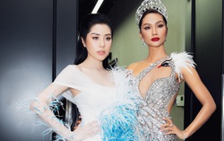 Tô Diệp Hà khoe dáng bên H’Hen Niê