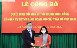 Điều động Phó Chủ tịch Thường trực Hội LHPNVN Bùi Thị Hòa giữ chức Bí thư Đảng đoàn Hội Chữ thập đỏ Việt Nam