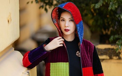 Siêu mẫu Xuân Lan trẻ trung, thanh lịch với áo chần bông của NTK Đức Hùng
