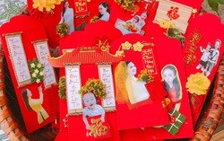 "Cháy hàng" lì xì 3D in hình "chính chủ" giá 500 ngàn đồng/3 chiếc