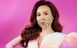 Hoa hậu Hoàng Dung hợp với style nhẹ nhàng, lãng mạn vào mùa xuân