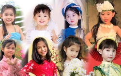 Những “công chúa mùa xuân” trong làng thời trang nhí