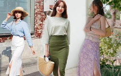 Mách nàng mẫu chân váy giúp chân dài miên man, mặc kiểu gì cũng đẹp hút mắt