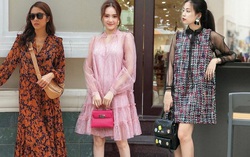 Diện đầm suông dễ đơn điệu, nhưng các sao Việt luôn có bí kíp để thu hút mọi ánh nhìn