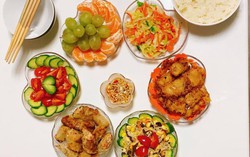 Nữ kỹ sư xây dựng nấu bữa cơm 5-6 món, cứ bày ra là hết sạch