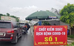 Hải Phòng tạm dừng các chốt kiểm soát dịch Covid-19 tại cửa ngõ ra vào thành phố