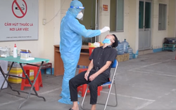 Thanh niên TPHCM được lấy mẫu xét nghiệm Covid-19 trước khi nhập ngũ