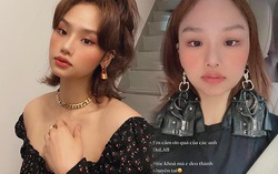 Chịu nặng để độc như Miu Lê: Hết đeo ổ khóa, nay dùng móc khóa hình áo làm bông tai