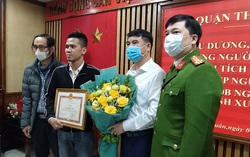 Trao giấy khen kèm 10 triệu đồng cho "người hùng" cứu cháu bé rơi từ tầng 12 chung cư