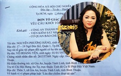 Công an thụ lý đơn của bà Nguyễn Phương Hằng tố giác ông Võ Hoàng Yên