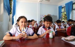 4 năm triển khai, sữa học đường tỉnh Bến Tre “được lòng” cả thầy trò, phụ huynh