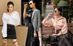 Nhìn sao Việt "lên đồ" mới thấy chân váy đen không hề đơn điệu