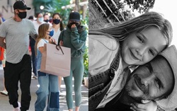 Harper Beckham 9 tuổi đã tự tay trang điểm cho mẹ