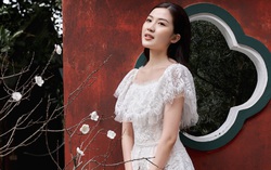 “Tiểu tam” Lương Thanh yểu điệu trong váy xuân hè