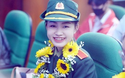 Nữ thủ lĩnh Đoàn năng động trong màu xanh áo lính 