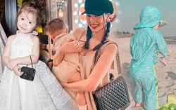 Cậu ấm cô chiêu của sao Việt ăn diện sang chảnh, xịn nhất là con Lan Khuê
