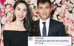 2 lần Thủy Tiên "dằn mặt" khi có người nói thích chồng mình, khuyên Công Vinh lấy 2 vợ