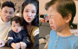 Con trai lớn nhà Mạc Hồng Quân khóc nức nở trách mẹ hay quát mắng, muốn trở về Việt Nam