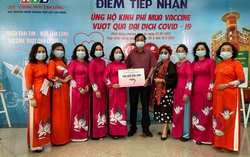 Hội Nữ doanh nhân TPHCM trao tặng 320 triệu đồng mua vaccine ngừa Covid-19