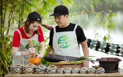 Trường Giang chiêu đãi các “sao” nữ đủ món ngon