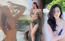 Mỹ nhân Vbiz luyện cơ để tự tin chụp cam thường khoe dáng