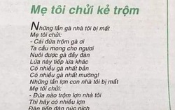 Xung quanh bài thơ “chửi trộm” đoạt giải báo Văn nghệ: Mới chỉ dừng lại một câu chuyện kể