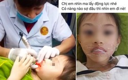 Chủ tiệm thẩm mỹ lấy con gái 5 tuổi ra phun môi làm mẫu quảng cáo nhận "rổ gạch đá"