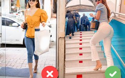 Quỳnh Nga “lên đồ” với chiếc quần tôn chân cực khéo, biến chiều cao chỉ chừng 1,6m hoá 1,8m