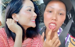 Bị nghi "dao kéo" vì chụp ảnh để cằm nhọn hoắt, H'Hen Niê liền đính chính