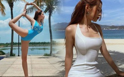 Liên tục khoe các tư thế tập khó nhằn, phải chăng Chi Pu muốn làm nữ thần yoga