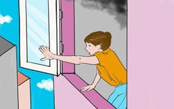 Hướng dẫn kỹ năng thoát hiểm khi gặp hỏa hoạn