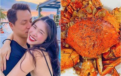 Vợ của Đăng Khôi khoe món cua "ngon bá cháy", hóa ra học chiêu của nhà hàng nổi tiếng