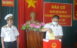 Bà Rịa-Vũng Tàu hoàn thành công tác bầu cử sớm trên biển