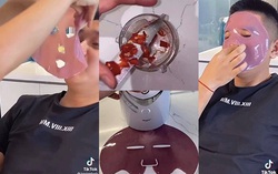 Cộng đồng mạng bất bình vì hot Tiktoker bắt chồng đắp mặt nạ như tra tấn