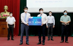  Bộ Y tế tiếp nhận kinh phí mua vaccine chống Covid-19 của nhiều tập đoàn, doanh nghiệp trao tặng