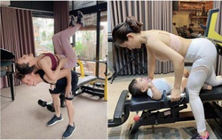 Bà xã Hoàng Bách làm mẹ 3 con, ảnh chụp tấm lưng khoe đường cong uốn lượn hơn đường đua