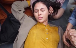 Cảnh ám ảnh Hướng Dương Ngược Nắng: Lương Thu Trang ngã đập đầu “nảy như quả bóng”