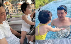 Không cần nhìn mặt, vẫn dễ dàng phân biệt được con gái Cường Đô La và Trường Giang