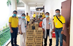 Cà phê Ông Bầu tiếp thêm năng lượng cho các y bác sĩ tuyến đầu chống dịch