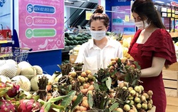 Siêu thị đẩy mạnh tiêu thụ vải thiều trong mùa dịch Covid-19