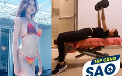 Tập cùng sao: Cao Thái Hà phục thù "bé mỡ", soi bí kíp tập luyện không ai ngờ