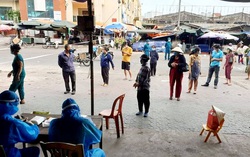 Chợ đầu mối Vinh ghi nhận thêm 3 ca mắc COVID-19 mới, là người đến từ các huyện khác nhau